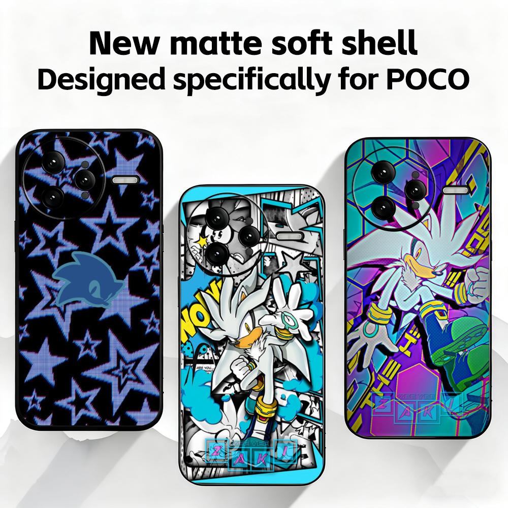 Xiaomi Poco X6 - S-SonicES Cartoon H-HedgehogES Phone Case For
