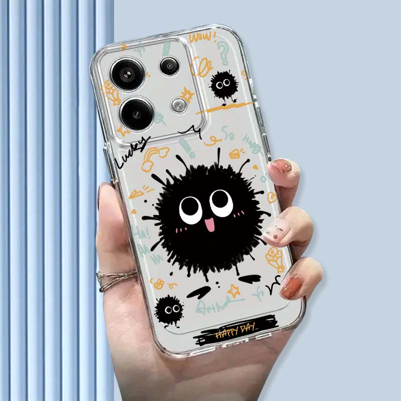 Xiaomi Poco X6 - Cute Coal Ball Pattern For Xiaomi
