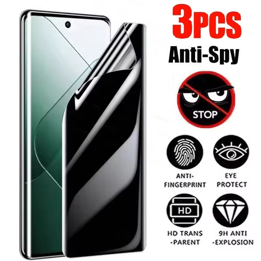 Oppo Reno 12 - 3Pcs Privacy Hydrogel Film For OPPO
