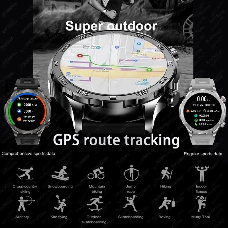 New GPS Track Smart Watch Men  - Smartwatch Faces review and price