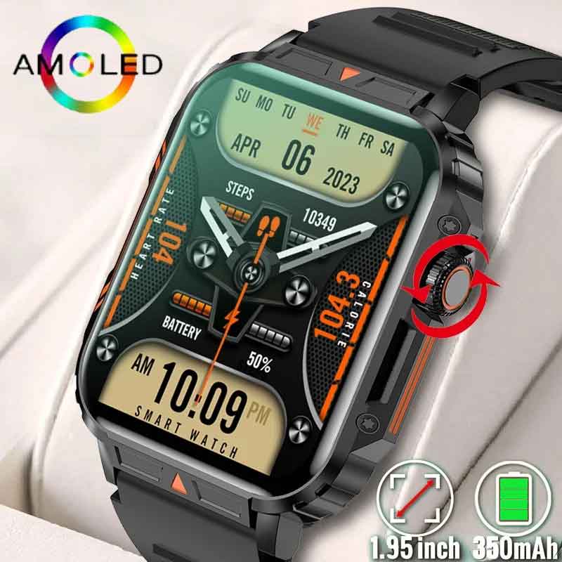 1.91 Outdoor Military Smart Wa - Smartwatch Faces review and price