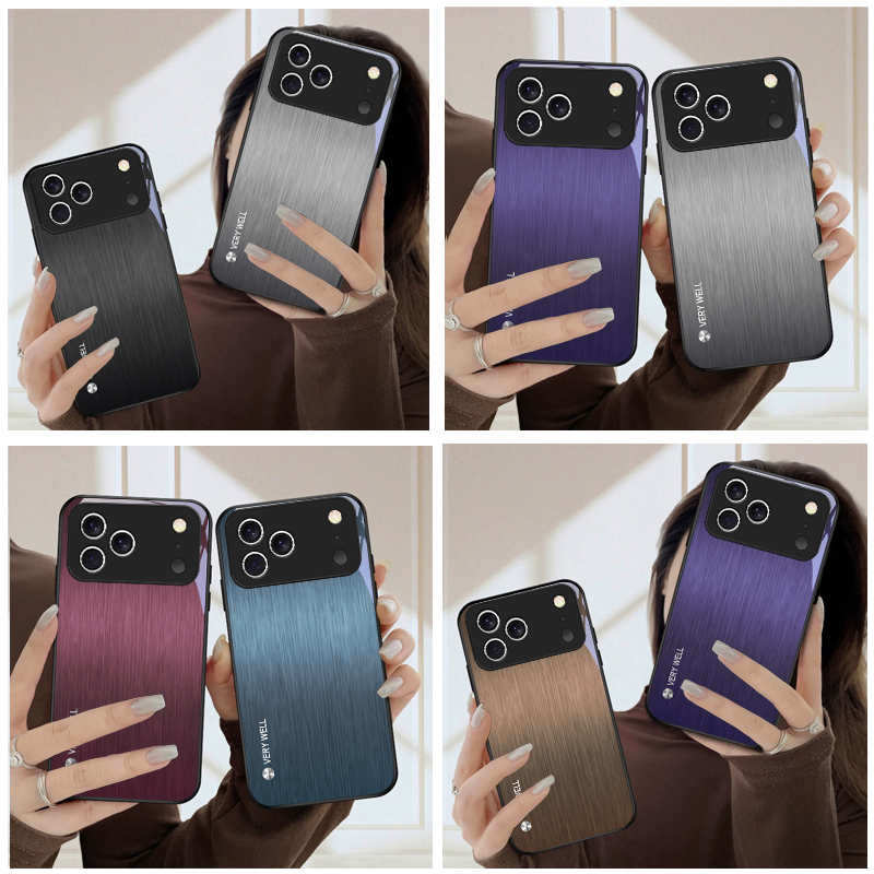 Minimally brushed metal For iP - Screen Protector Film review and price