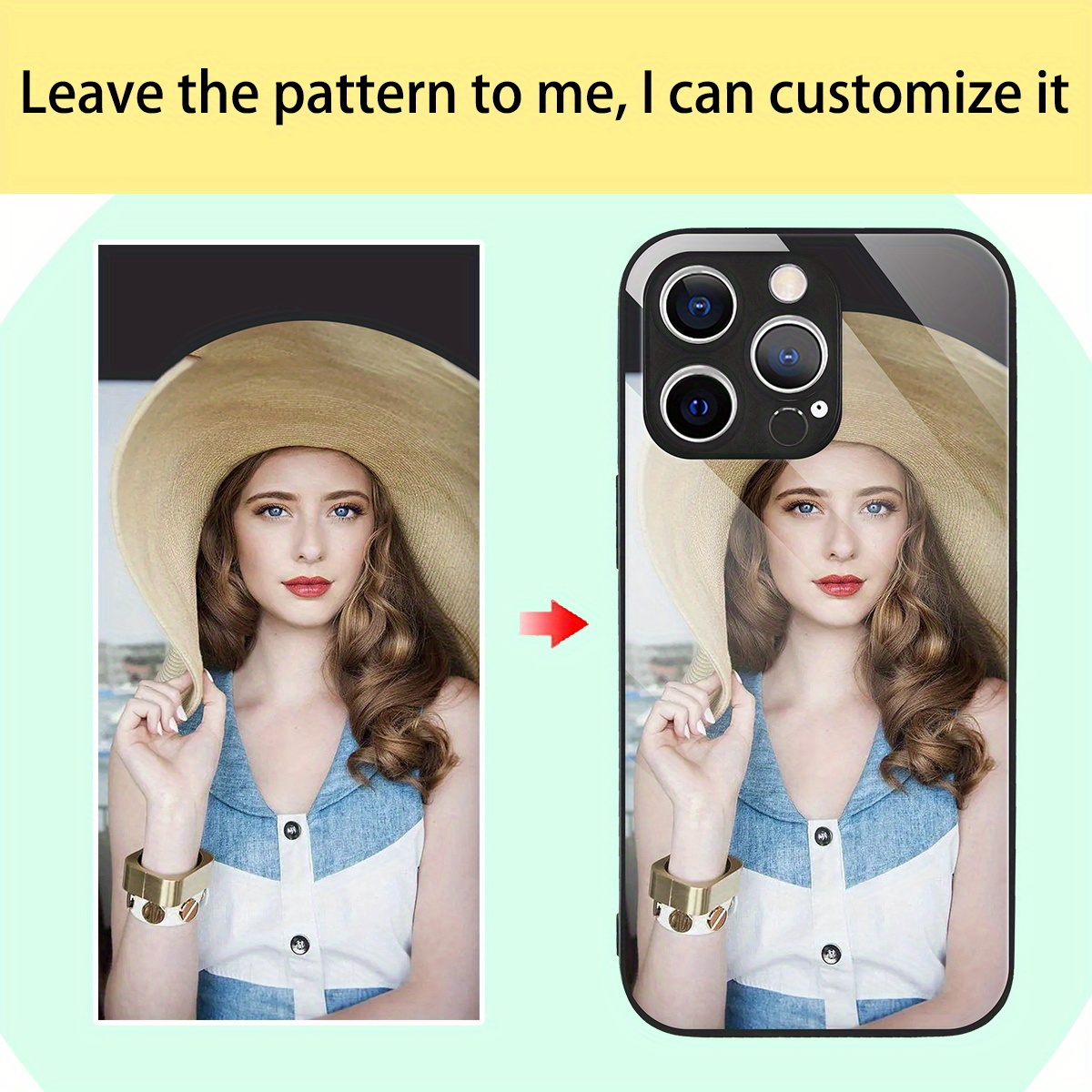 Custom Photo Mirror Glass Case - Screen Protector Film review and price
