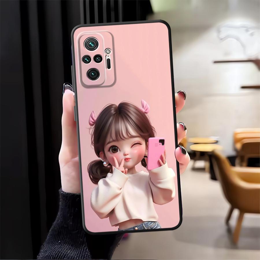 Cartoon Girl Pattern Funda Pho - Xiaomi Redmi Note 14 review and price