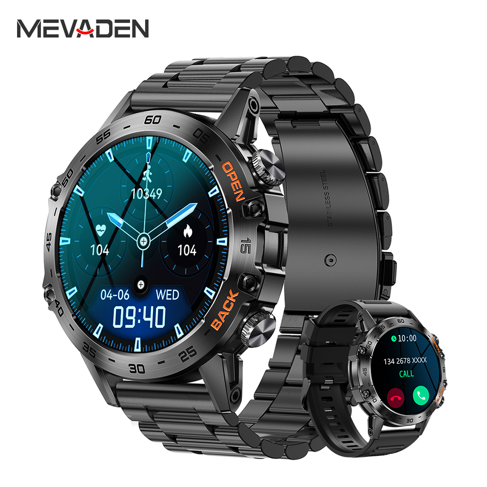 MEVADEN Steel 1.39 inch Men Lu - Smartwatch Faces review and price