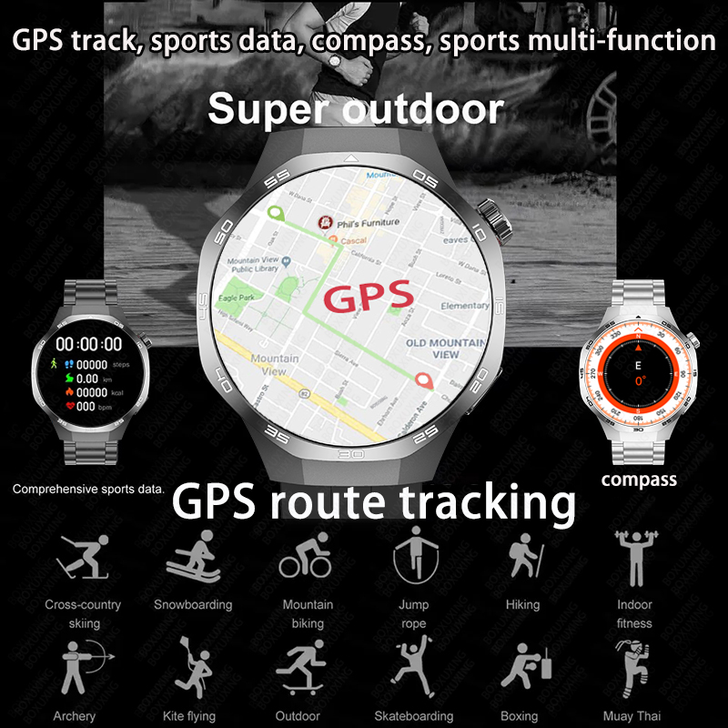 2026 New BOXUXING Watch 5 MAX  - Smartwatch Faces review and price