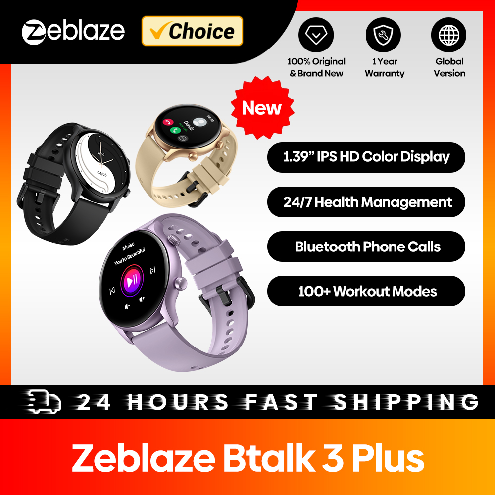 New Zeblaze Btalk 3 Plus Voice - Smartwatch Faces review and price