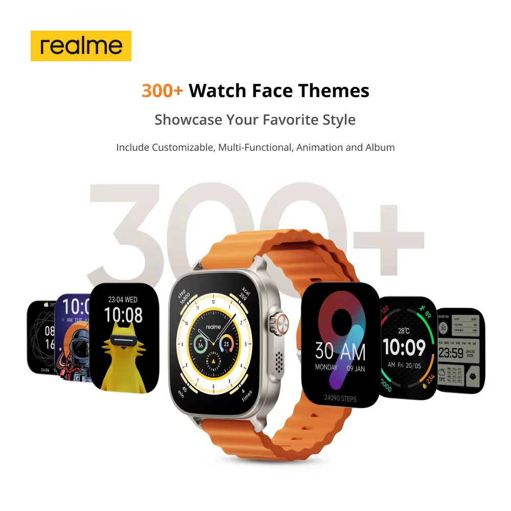 Global Version realme watch 5  - Smartwatch Faces review and price